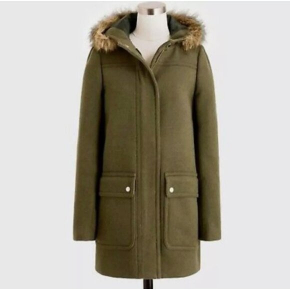 J.Crew Factory Vail Parka Coat - Picture 1 of 13
